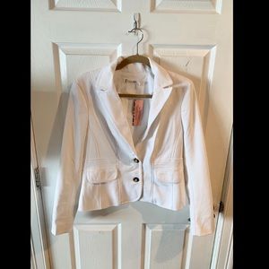 White blazer